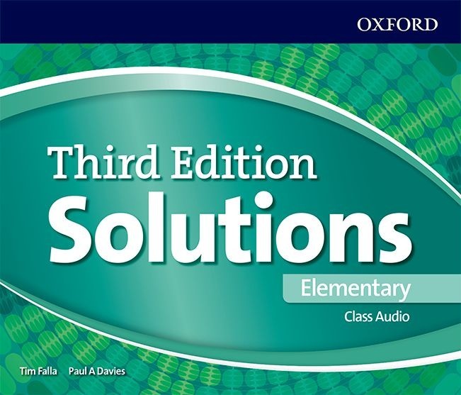 

Solutions 3rd Edition Level Elementary: Class Audio CDs - Paul A Davies, Tim Falla - 9780194561945