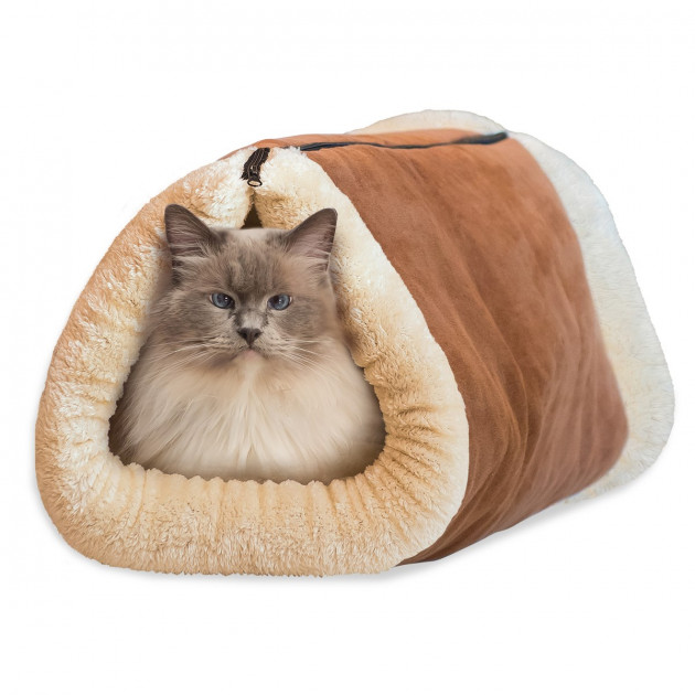 

Дом лежанка для котов и собак Kitty Shack 2 в 1 коврик для животных