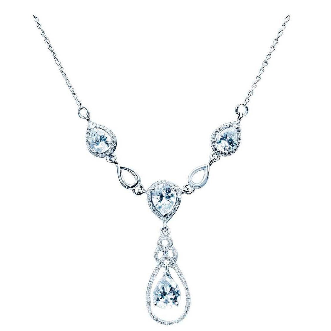 

Колье из серебра с куб. циркониями 305751