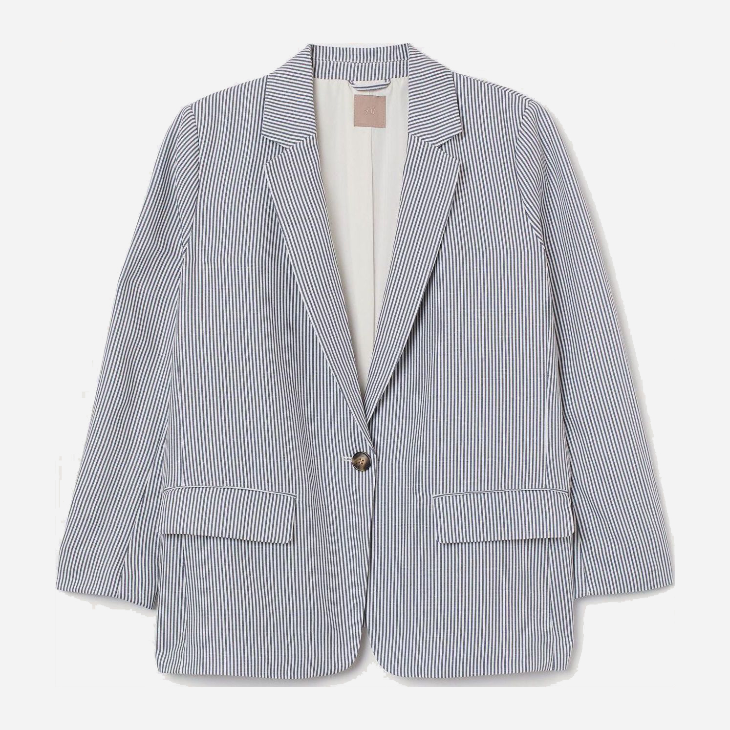 

Жакет H&M 8148901-AAPC 3XL Белый с серым