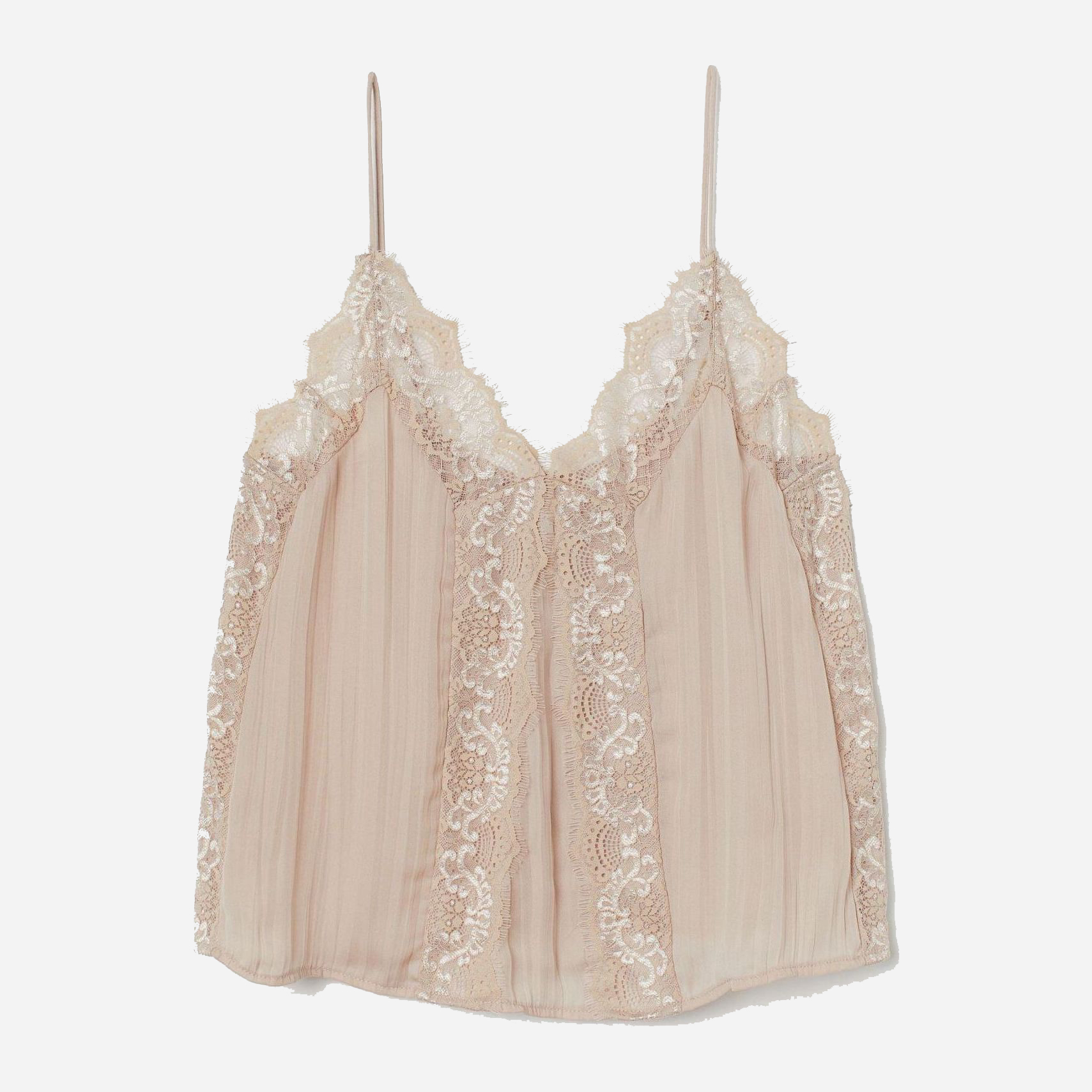 

Топ H&M 8147621-ACTQ S Бежевый