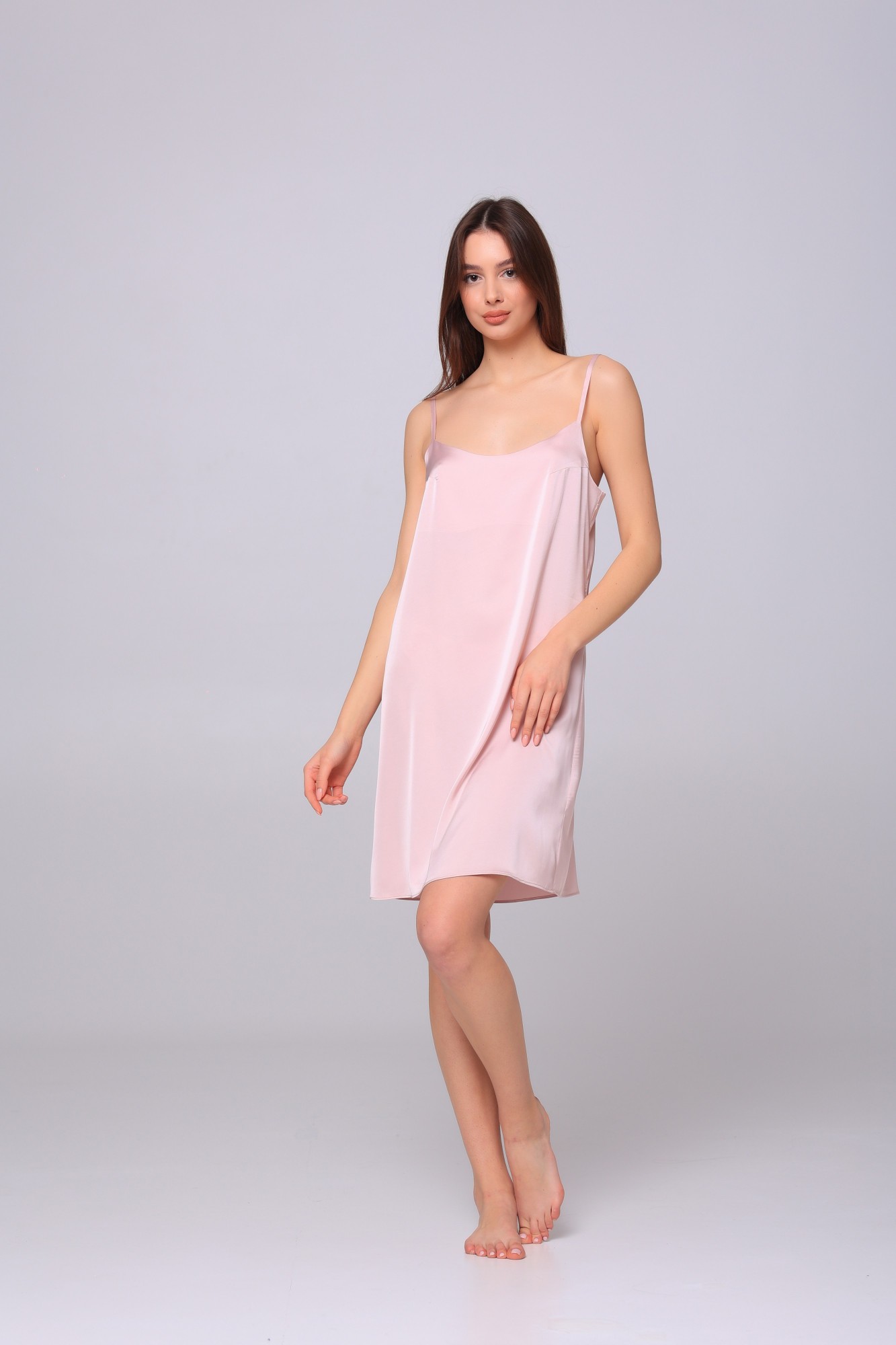 

Комбинация мини KAIZA  эко-шелк Пыльная роза, Комбинация мини KAIZA XS эко-шелк Пыльная роза