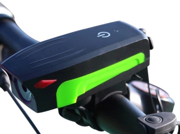 

Аккумуляторная велосипедная фара Bicycle AS-0909 400LM салатовая