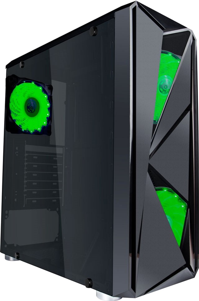 

Корпус 1stPlayer F4-3A1-15LED Green