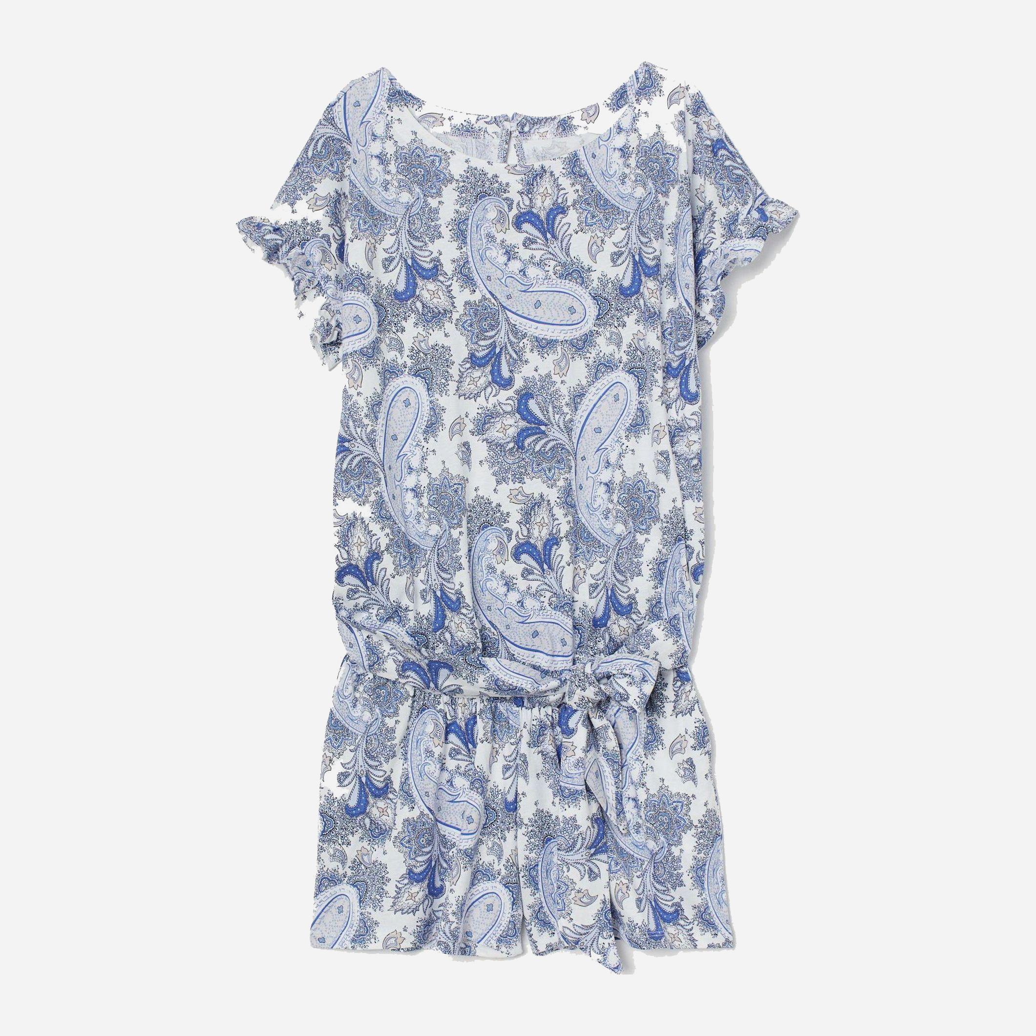 

Комбинезон для беременных H&M 7084989-ACSA S Белый с синим