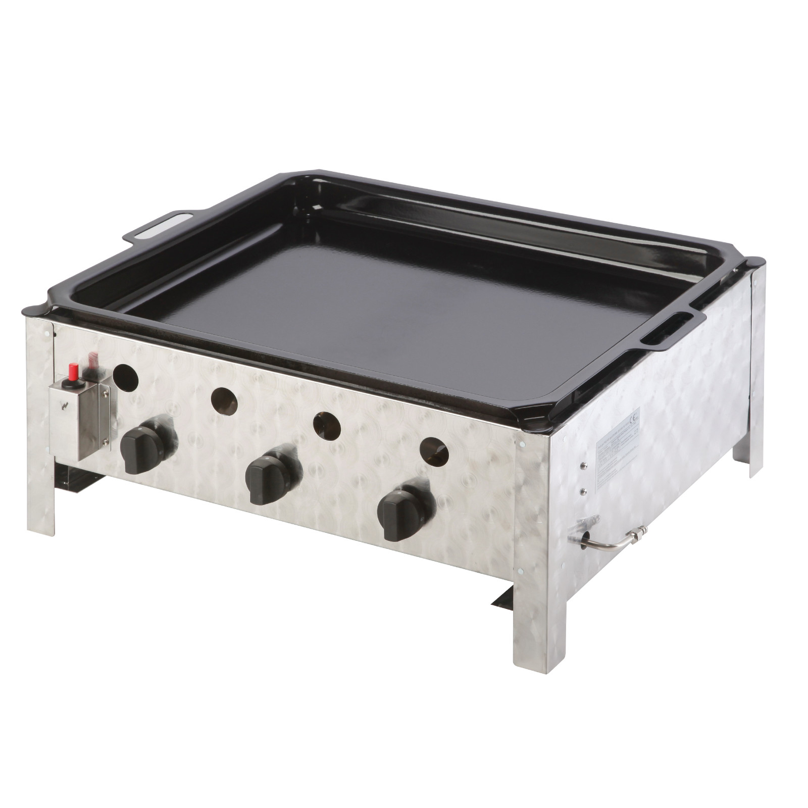 

Meva Grill gazowy z patelnią 3-palnikowy Pelvis 10 kW