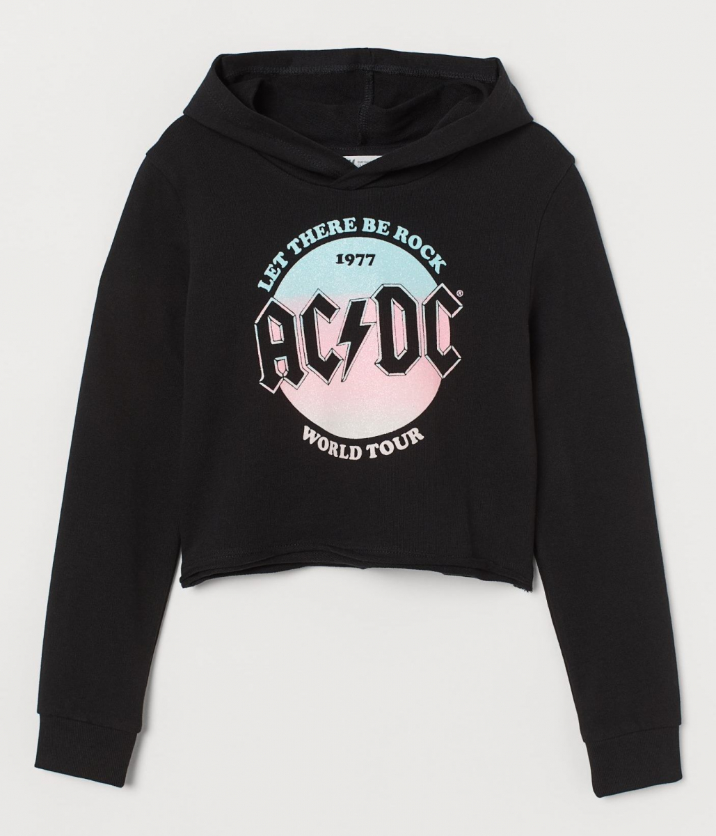 

Худи H&M 0756639014 134-140 СМ Черный 64892