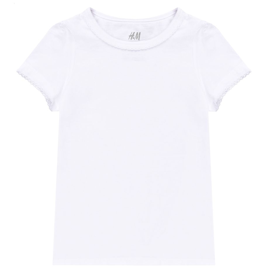 

Футболка H&M 0532007 104 СМ Белый 64913