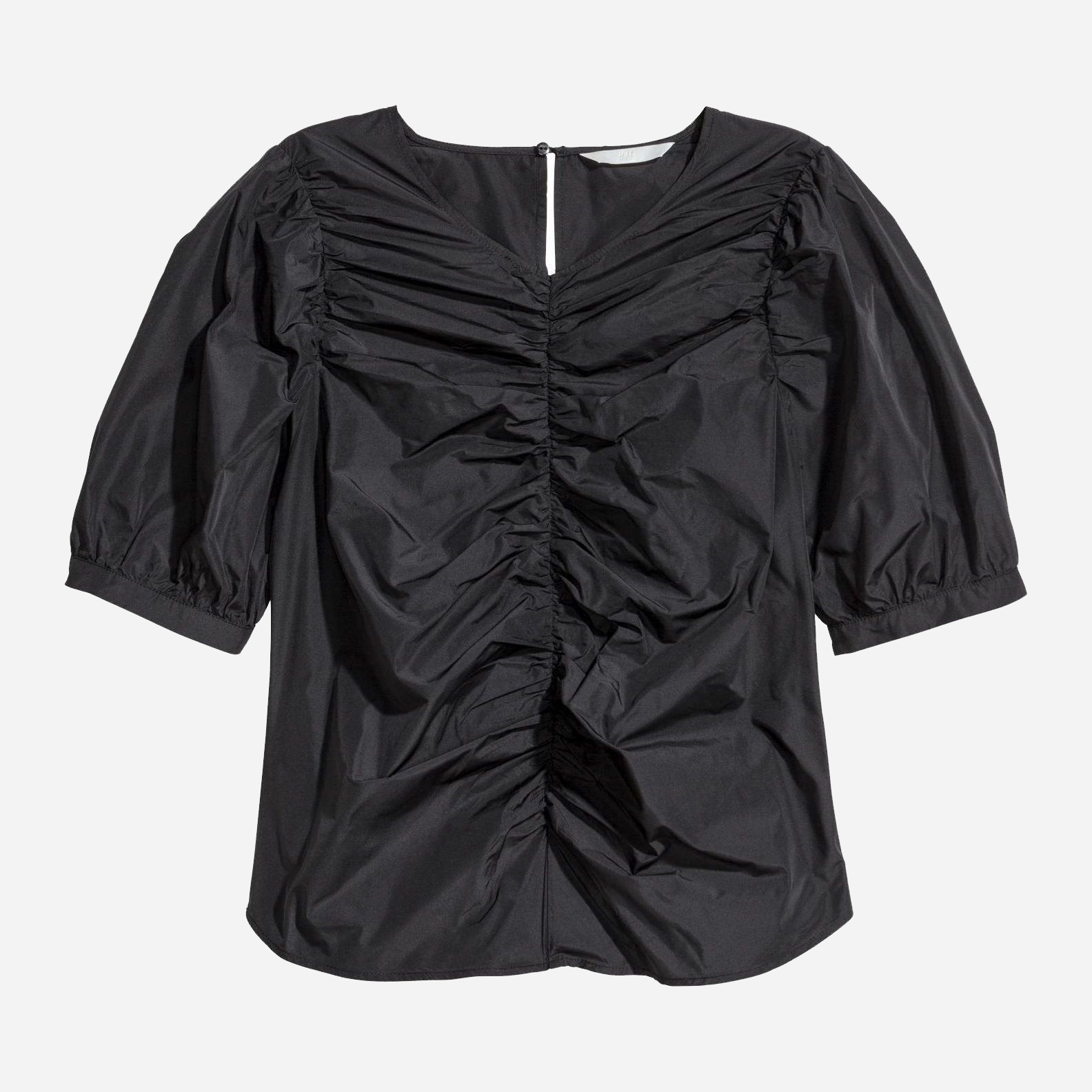 

Блузка H&M 5999036-AAAD 40 Черная