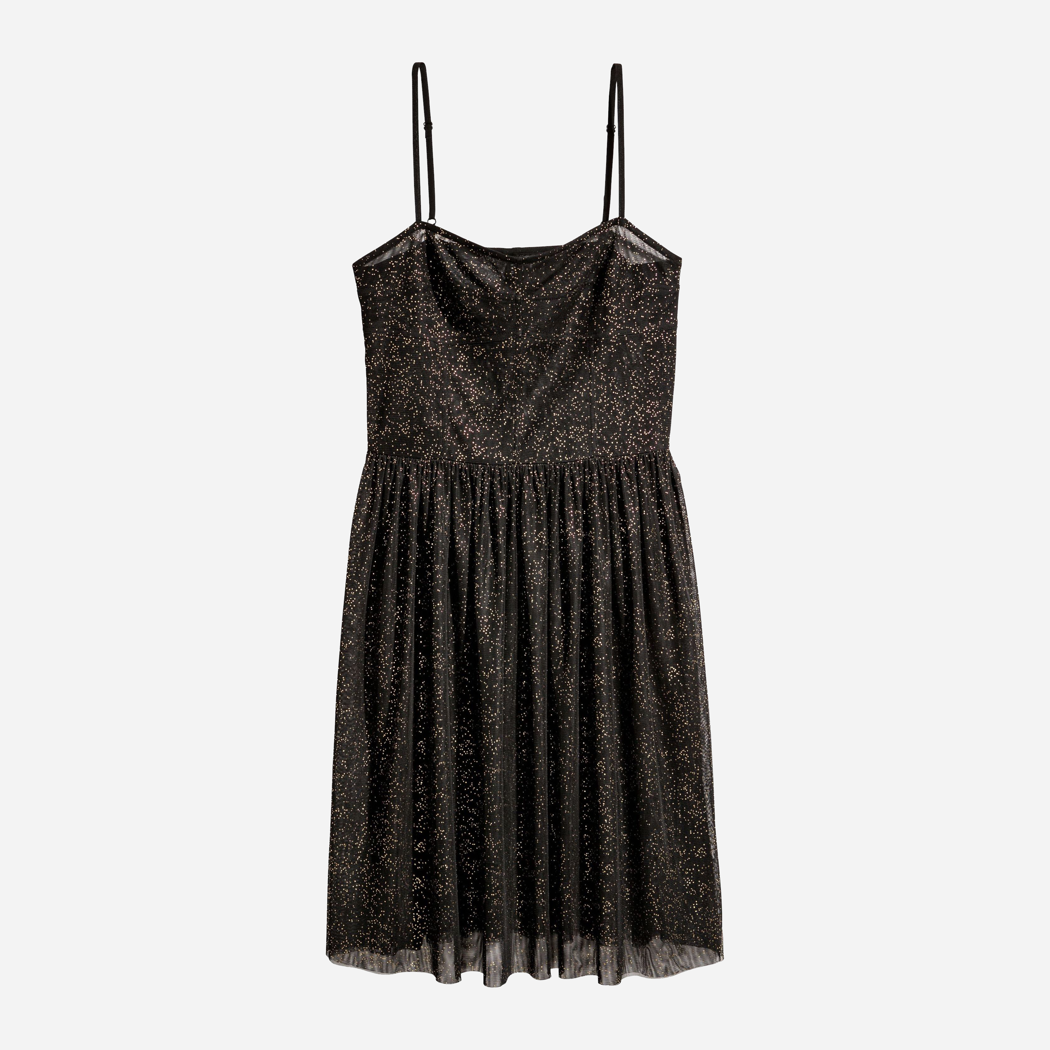

Платье H&M 5540076-ABHK 42 Черное с золотистым