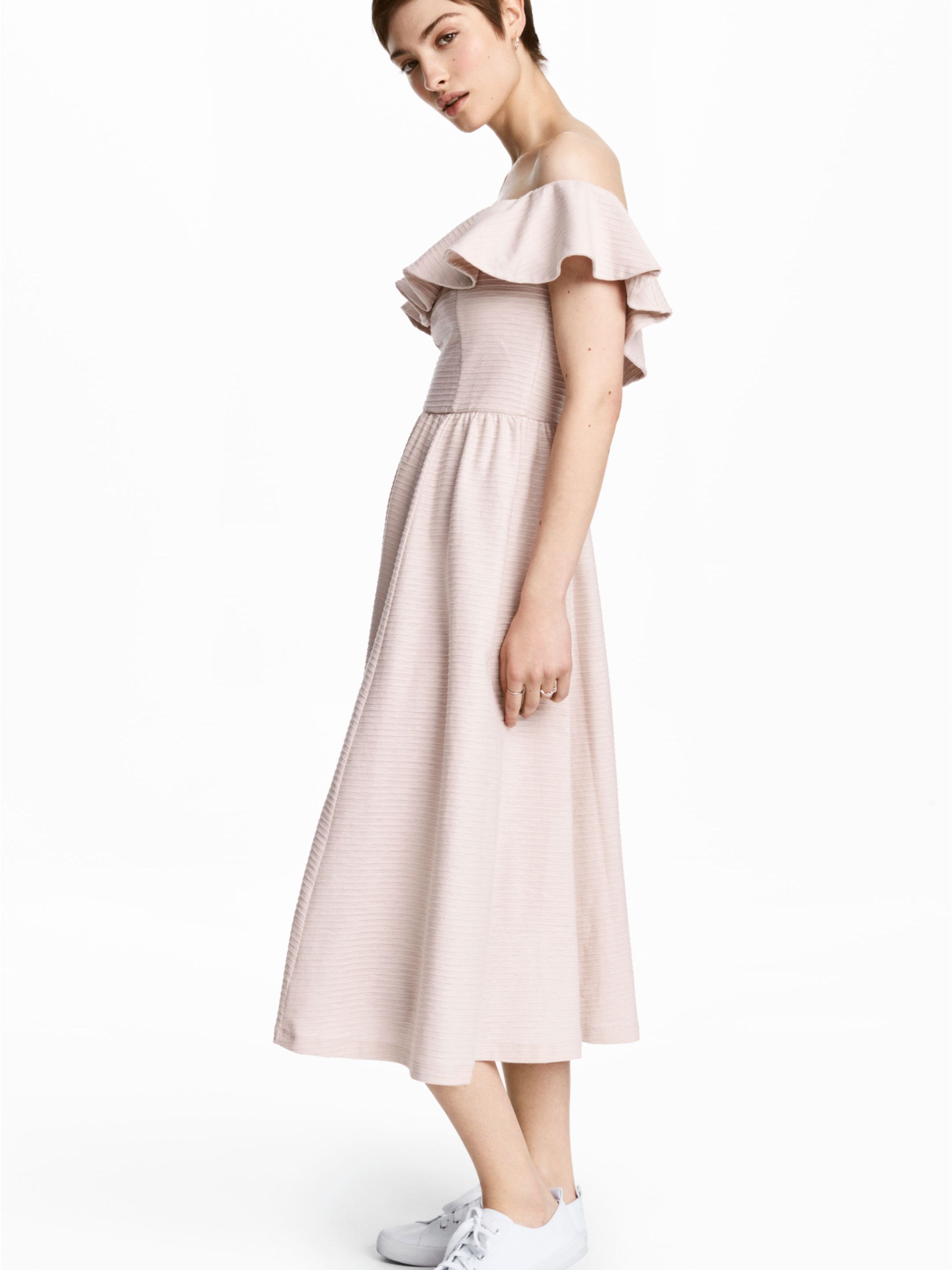 

Платье H&M 5330235-ACWG 38 Розовое