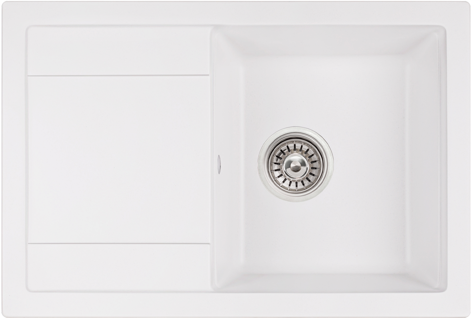 

Кухонная мойка QTAP CS 7449 WHI (QT7449WHI650)