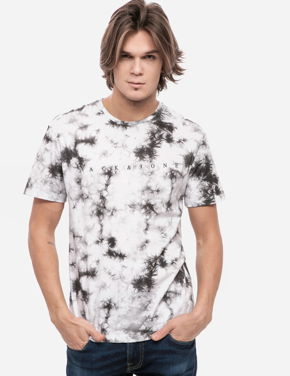 

Футболка JACK&JONES М0111107 цвет серый L