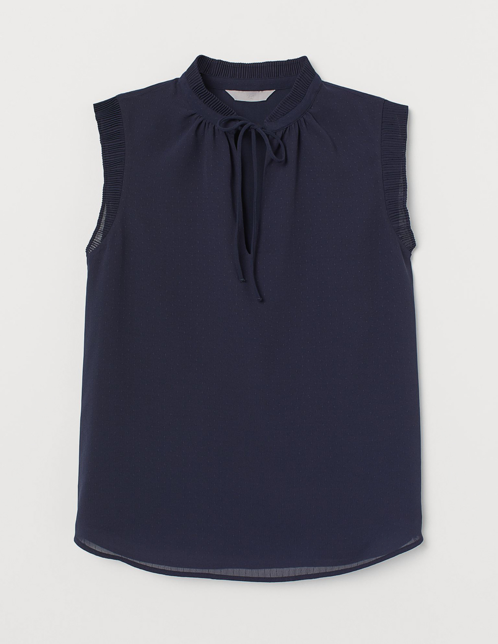 

Блуза H&M Ж1065516 цвет синий XS