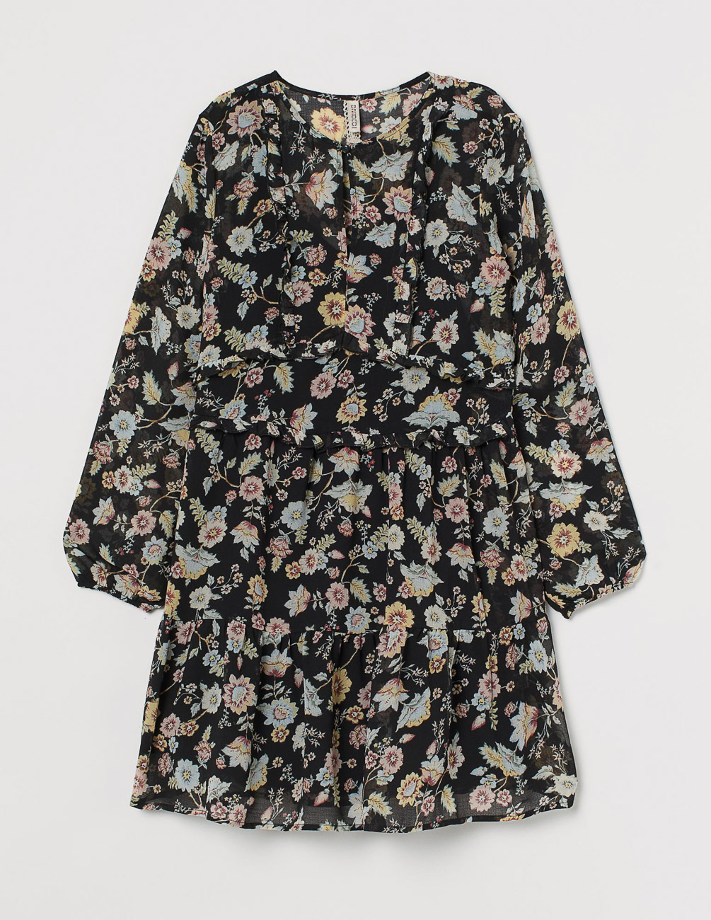 

Туника H&M Ж1065110 цвет черный XL