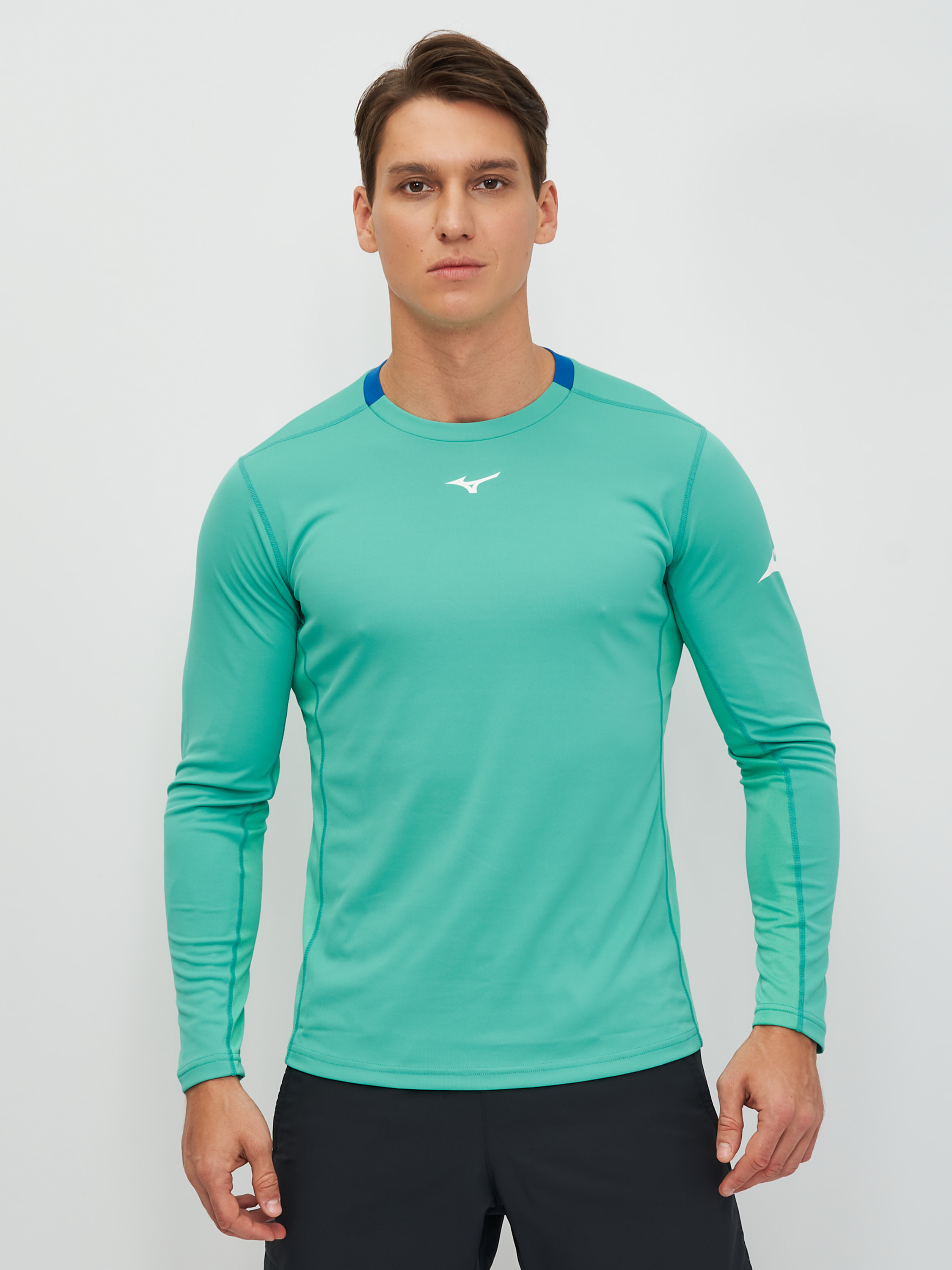 

Лонгслив Mizuno J2GA102335  Мятный, Лонгслив Mizuno J2GA102335 XL Мятный