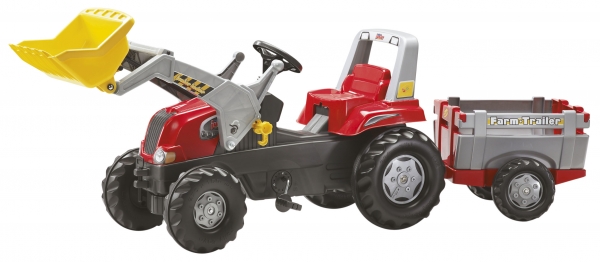 

Трактор с прицепом и ковшом Rolly ToysrollyJunior RT
