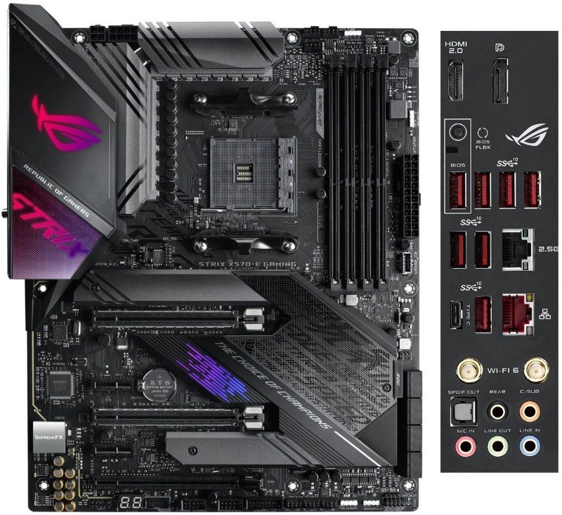 

Материнcкая плата ASUS STRIX X570-E GAMING
