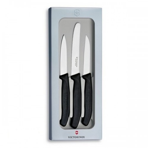

Кухонный набор Victorinox Swiss Classic, 3 ножа с чёрной ручкой