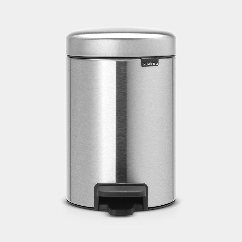 

Ведро для мусора Brabantia Pedal Bin Newicon 3 л Matt Steel 113222