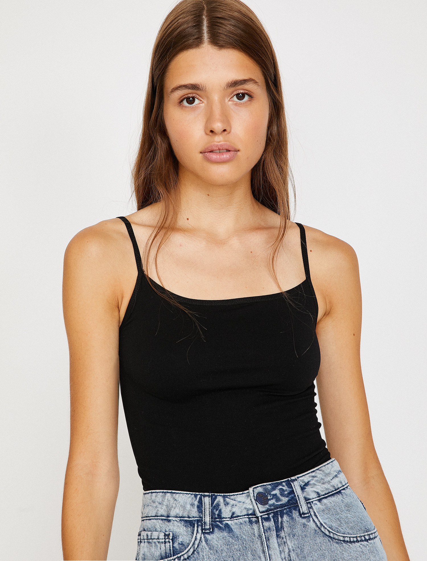

Майка Koton 9KAK37227DS-999 L Black