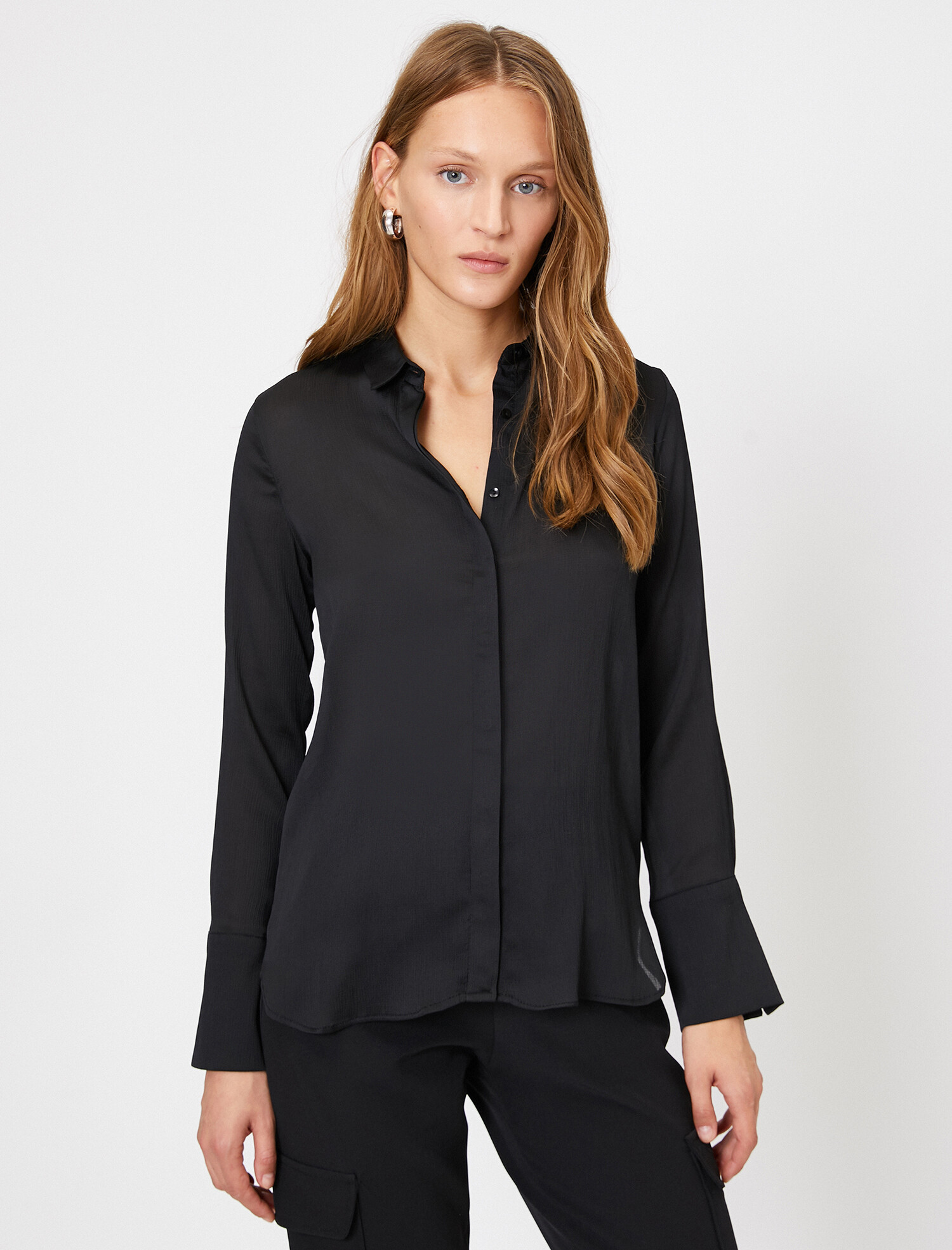 

Рубашка Koton 0KAK68354OW-999 40 Black