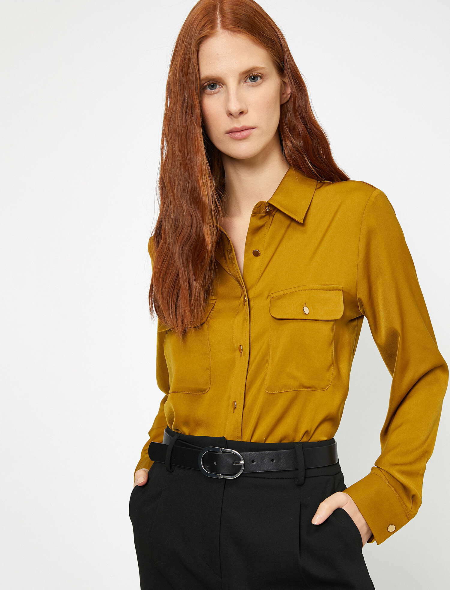 

Рубашка Koton 0KAK68453PW-890  Khaki, Рубашка Koton 0KAK68453PW-890 36 Khaki