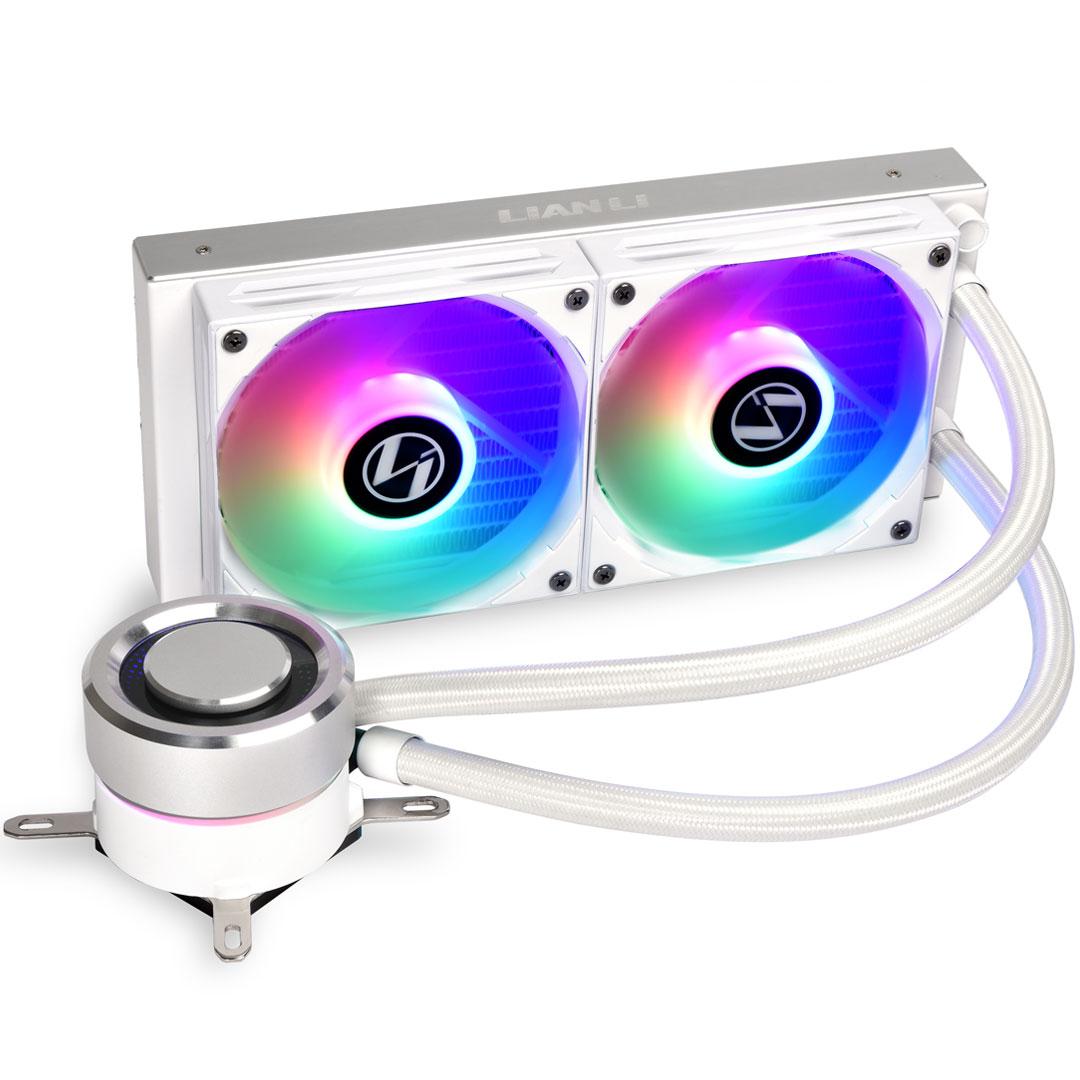 

СВО LIAN LI Galahad AIO 240 White Liquid Cooler with RGB (G89.GA240A.00)