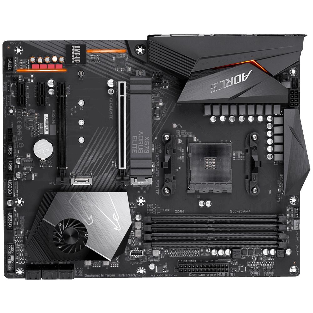 

Материнская плата Gigabyte X570 Aorus Elite WIFI (sAM4, AMD X570, PCI-Ex16)