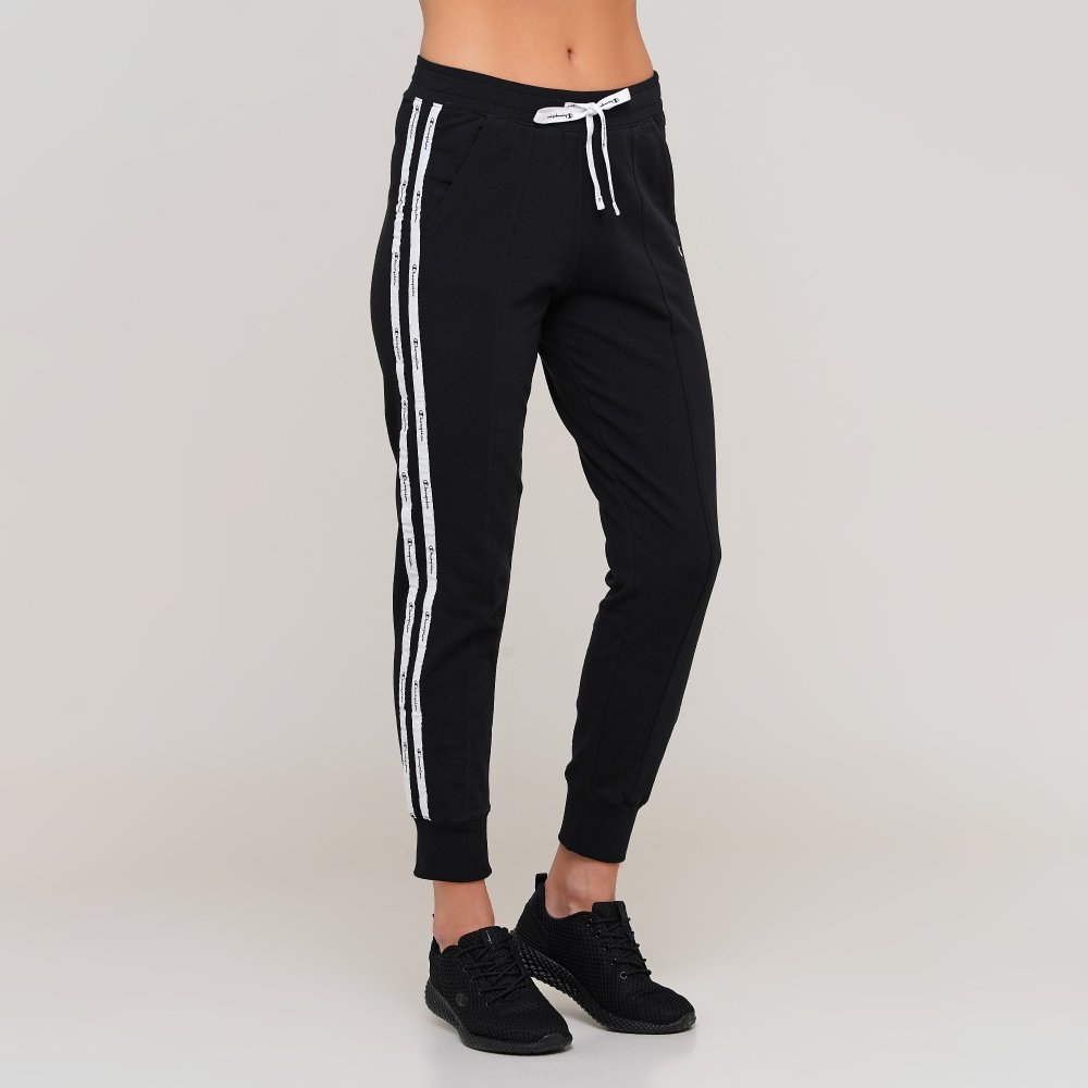 

Женские спортивные штаны Champion Rib Cuff Pants Черный 44 (cha113107-NBK)