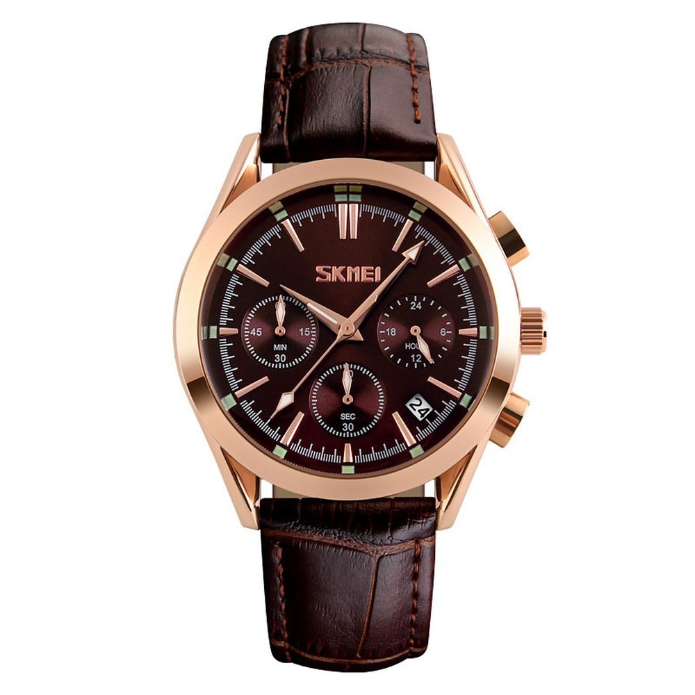 

Мужские часы Skmei 9127 Brown