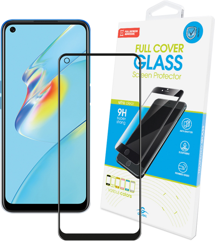 

Защитное стекло Global Full Glue для Oppo A54 Black