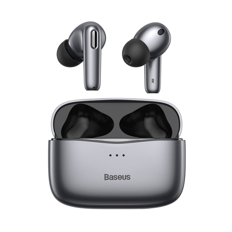 

Наушники Baseus ANC True Wireless Earphones S2 |42/480mAh, 6/24Hours с активным шумоподавлением для iPhone/Android grey