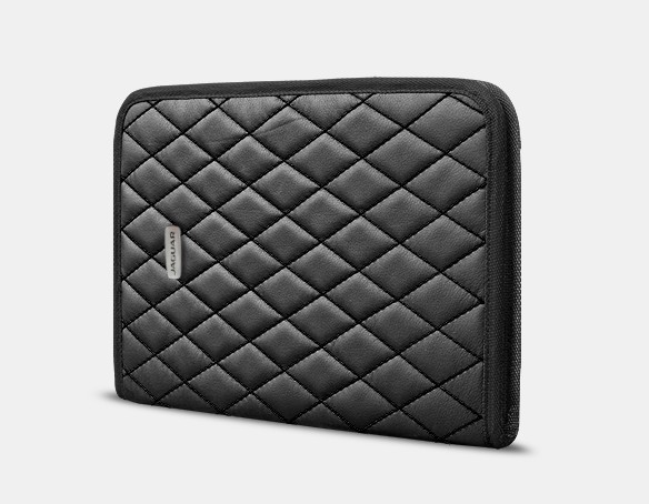 

Органайзер для документов А4 Jaguar от Carbag Серый с черной строчкой и черной окантовкой