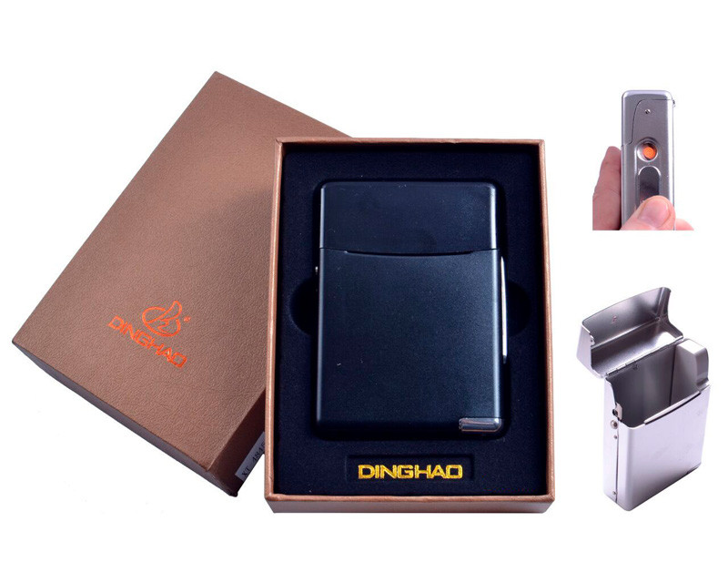 

Портсигар с USB зажигалкой спираль накаливания BST 111429