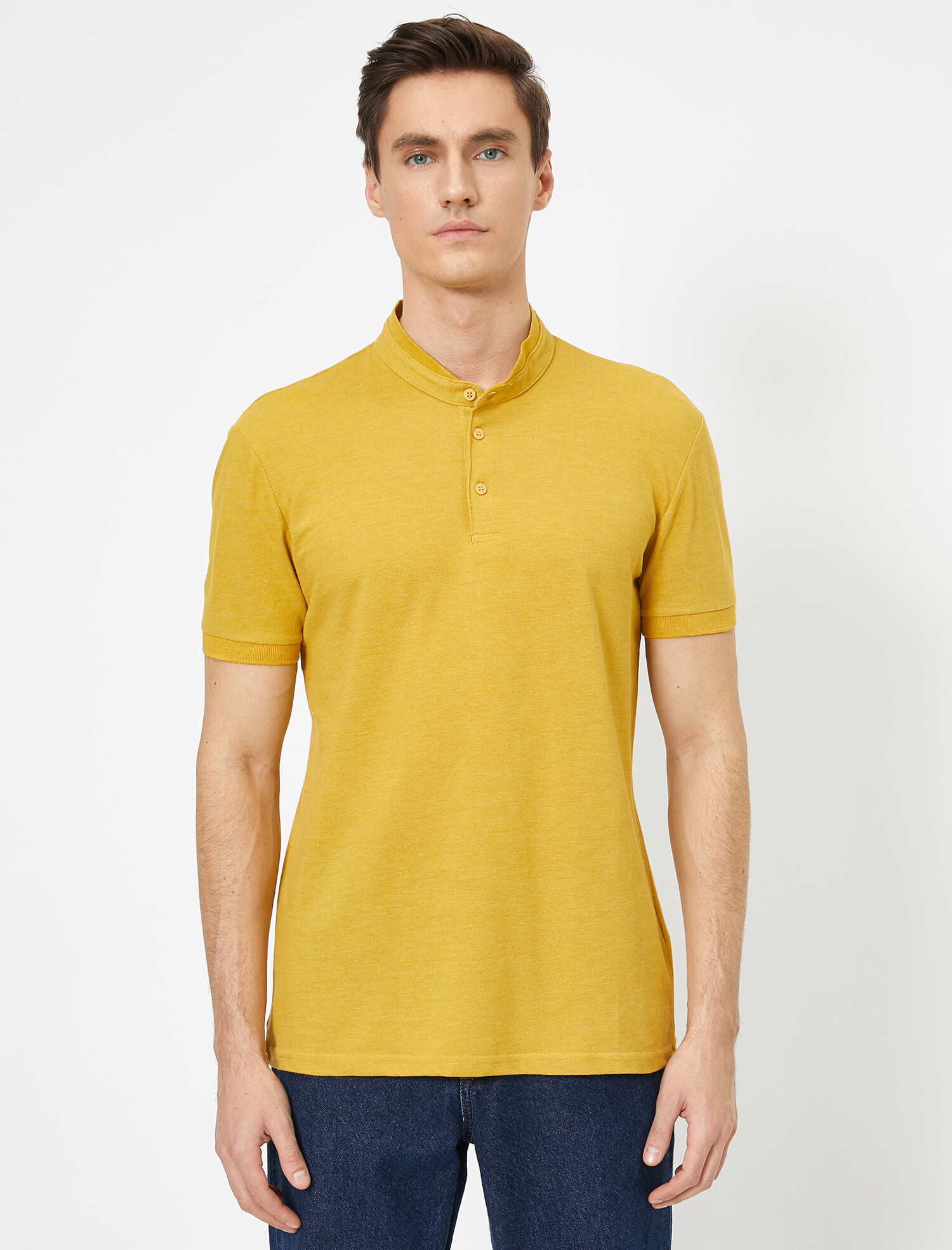 

Поло Koton 0YAM12025LK M Mustard