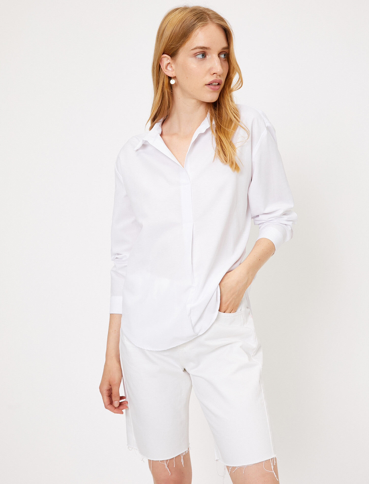 

Рубашка Koton 0KAL68149OW-000 34 White