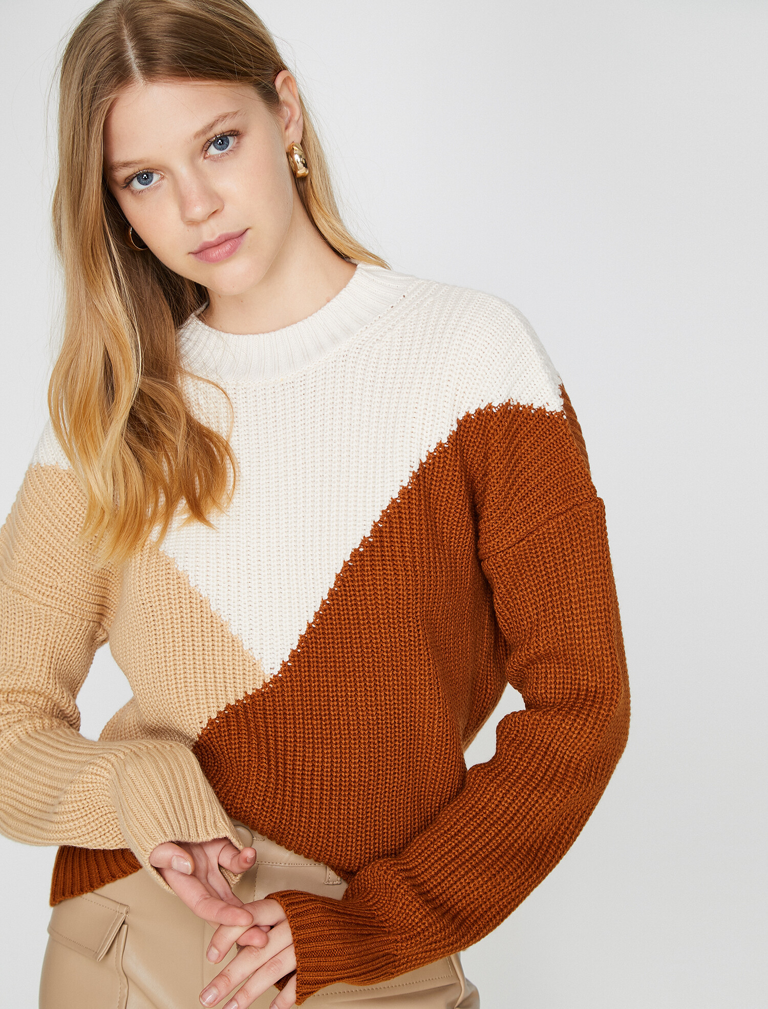 

Джемпер Koton 0KAK93969OT-01H L Camel Design