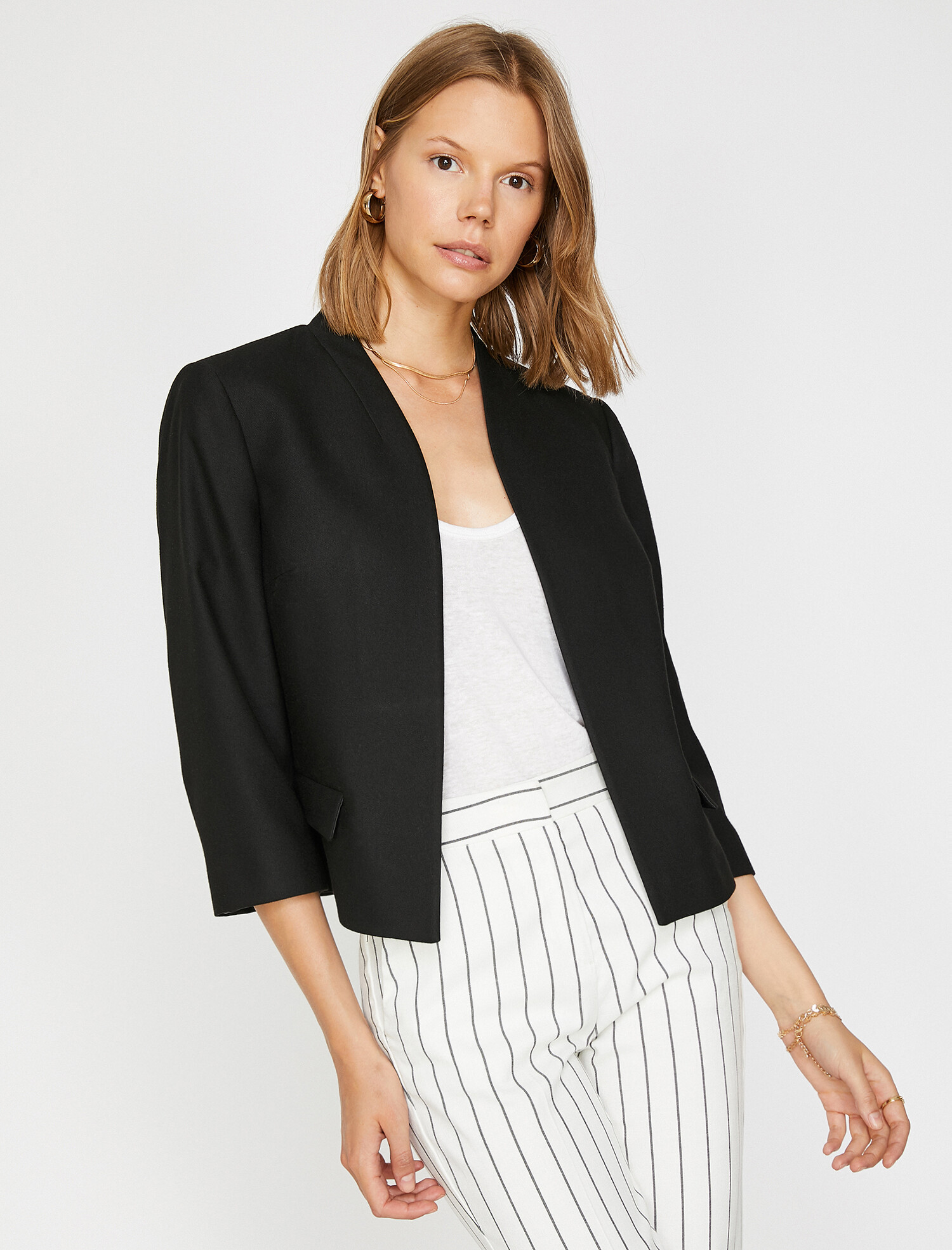 

Жакет Koton 0KAK52980UW-999 34 Black