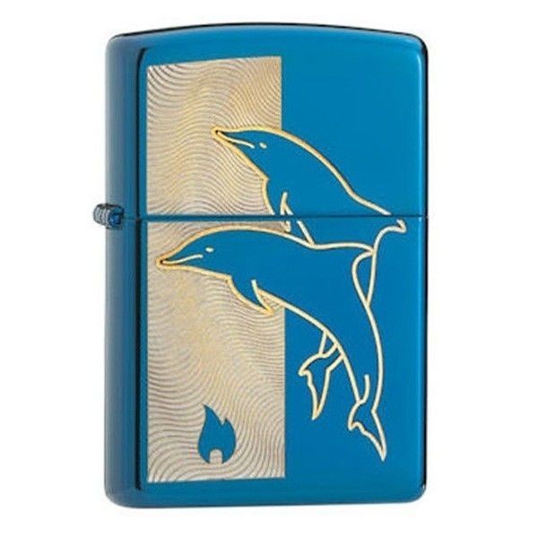 

Зажигалка Zippo 24296 JUMPING DOLPHINS