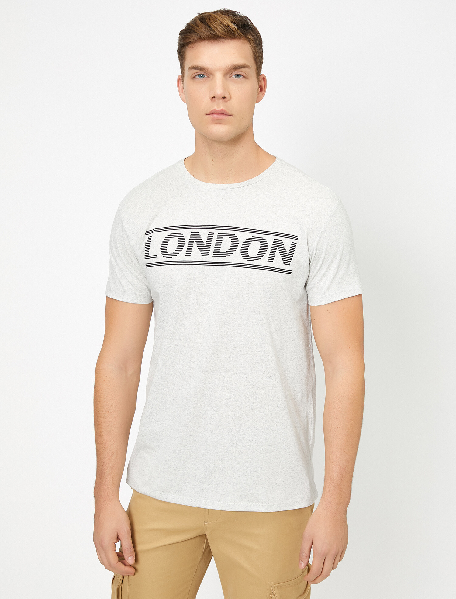 

Футболка Koton 0YAM11000CK XL Grey