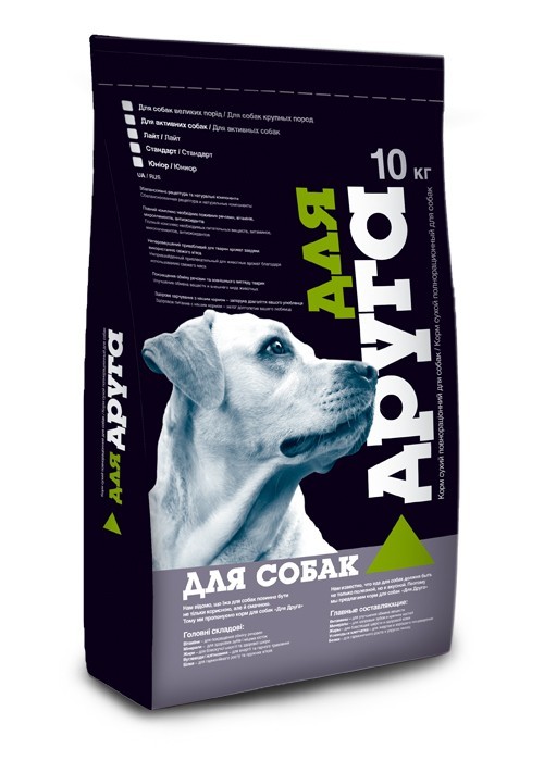

Сухой корм для активных собак Для Друга OL.KAR 10 кг 2378