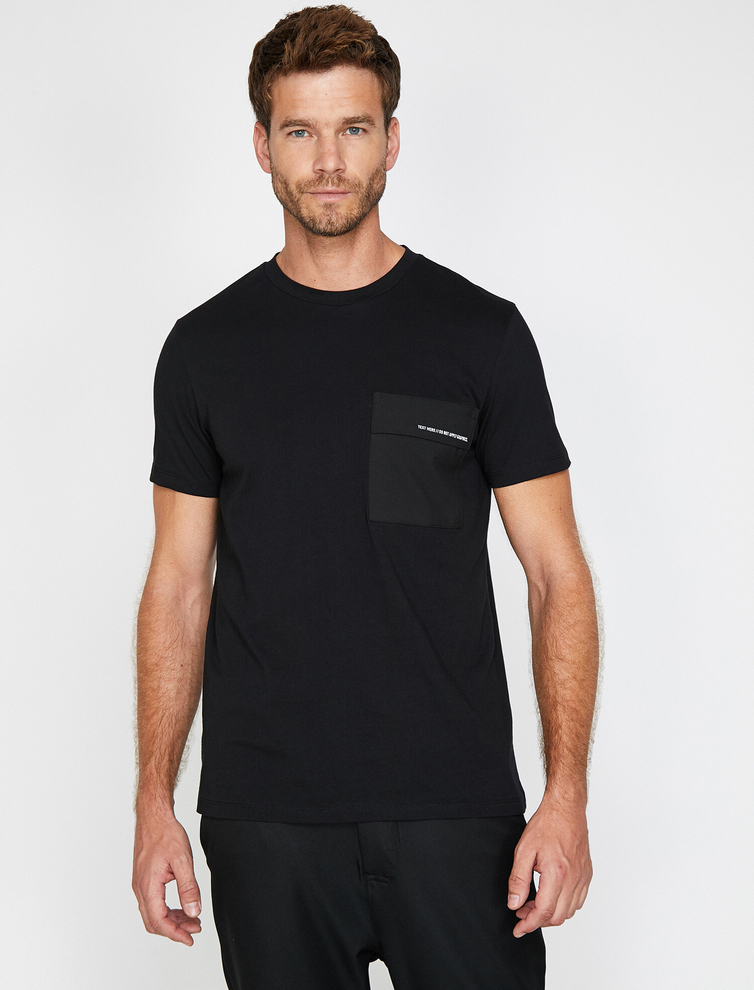 

Футболка Koton 0KAM11760LK L Black