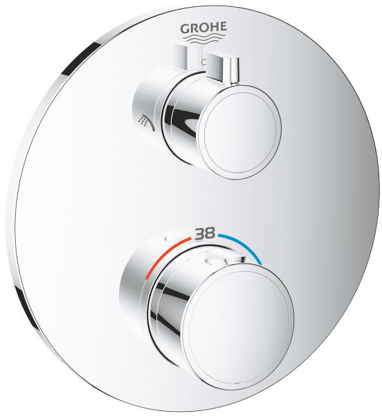 

Верхняя часть термостатического смесителя для душа GROHE Grohtherm 24076000
