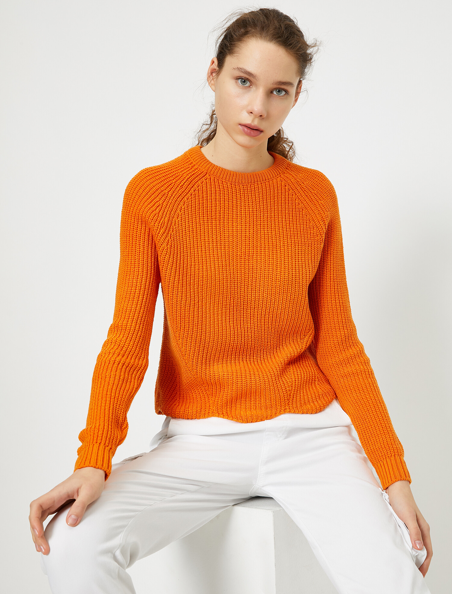 

Джемпер Koton 0YAL98035OT-201 XS Orange