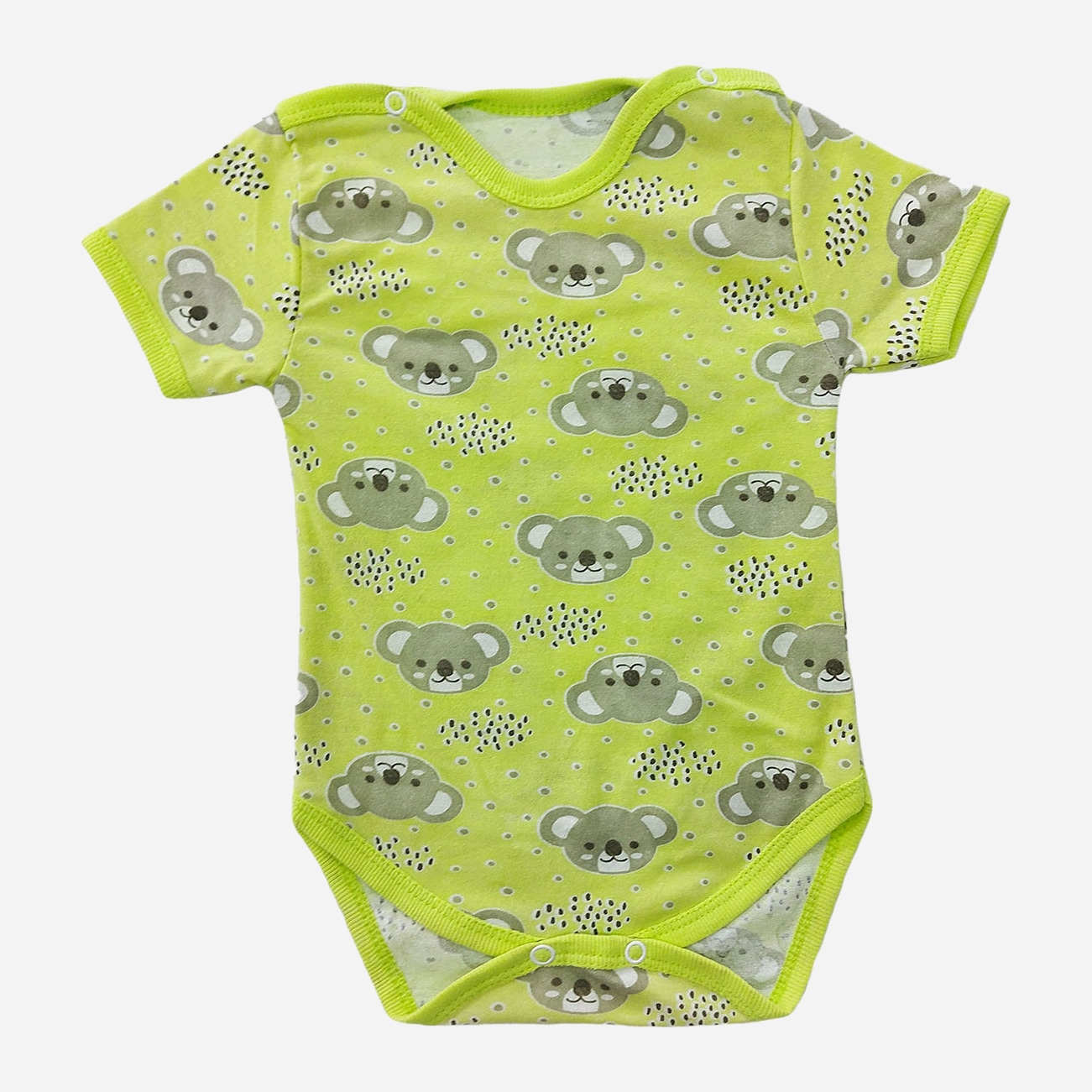 

Боди-футболка Малыш style БД-07 48 р 74-80 см Салатовый/Коала