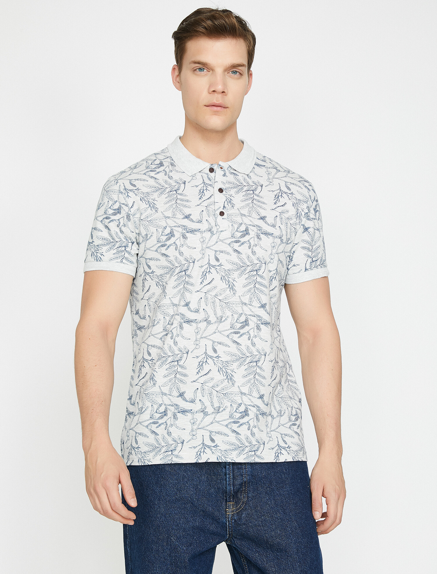 

Поло Koton 9YAM11807LK XL White
