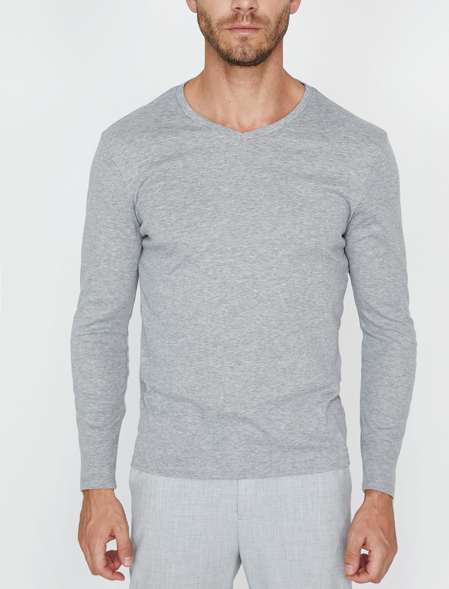 

Лонгслив Koton 9KAM12239LK S Grey
