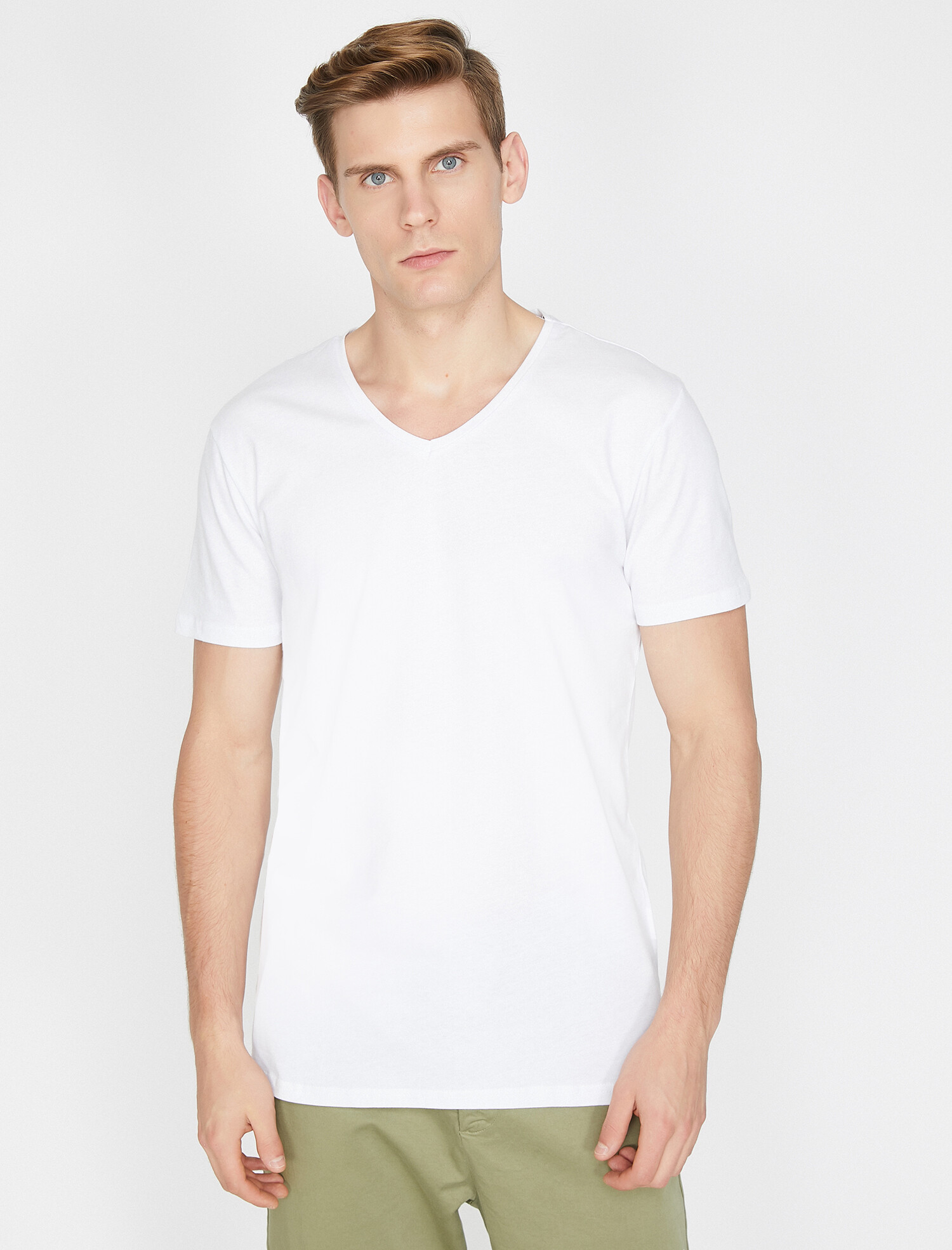 

Футболка Koton 9YAM15138LK XL White