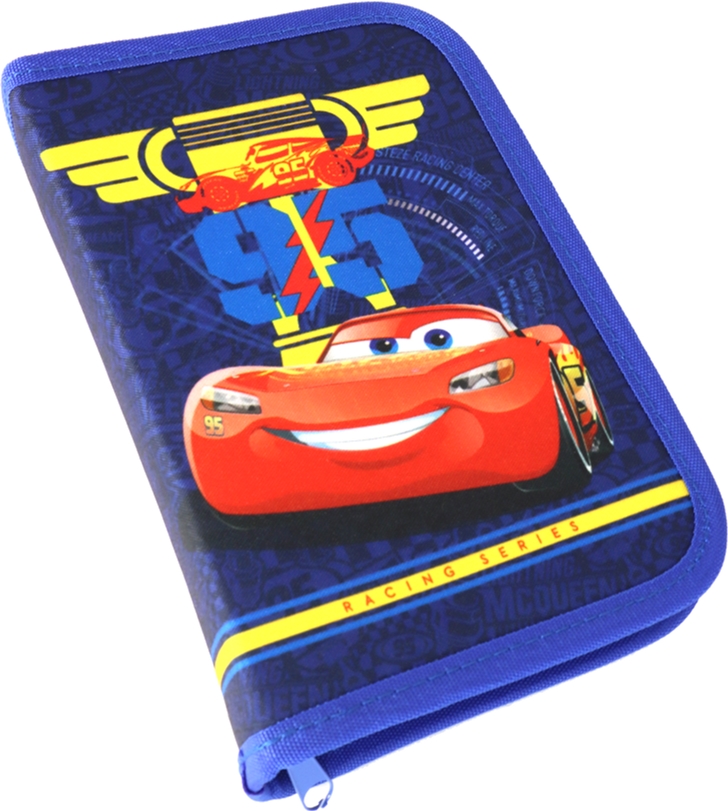 

Пенал HIPE Disney Cars с 1 отделением и 2 отворотами Синий (2000009310900)